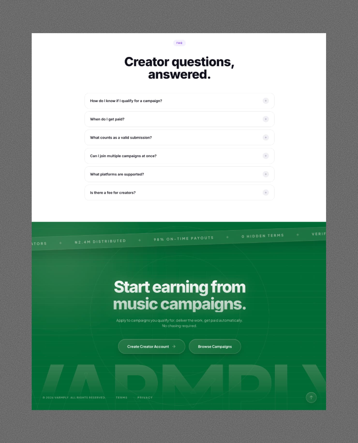 Varmply — Brand